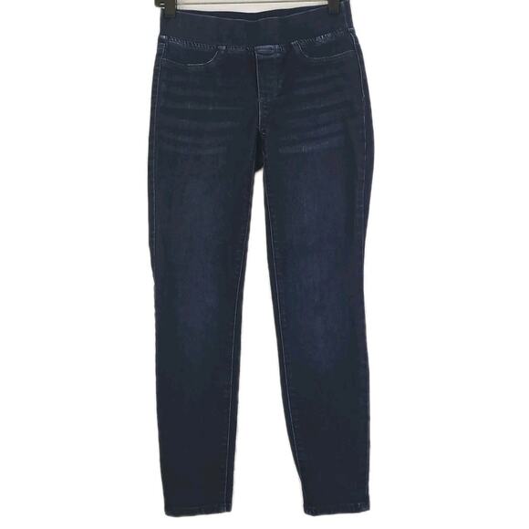 Talbots ~Woman Size 0 Petite~ Flawless Blue Denim Pull-On Jegging Stretchy. - Picture 1 of 12